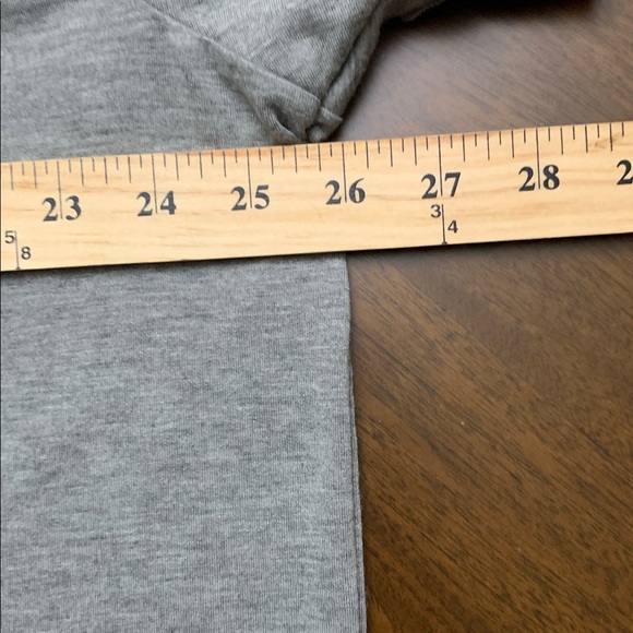 🎅 SPORTELLE Gray Ruffle 3/4 Sleeves Comfy Top NWT 3X - Picture 12 of 14